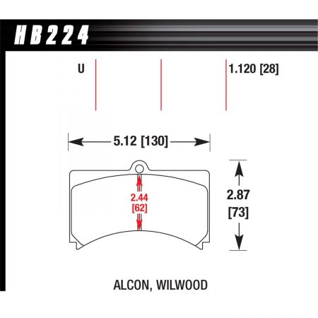 Hawk Performance Motorsports Brake Pads