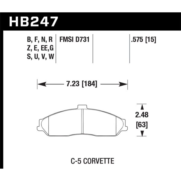 Hawk Performance Street Brake Pads