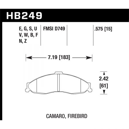 Hawk Performance Street Brake Pads