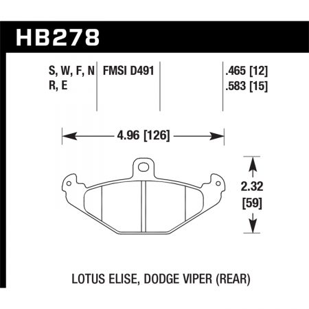 Hawk Performance Street Brake Pads