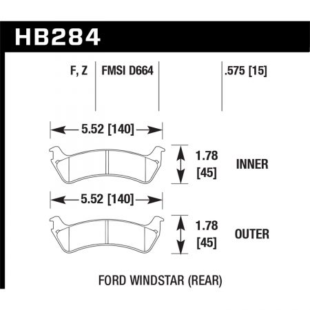 Hawk Performance Street Brake Pads