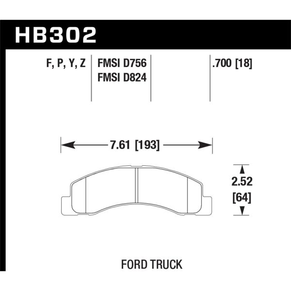 Hawk Performance Street Brake Pads