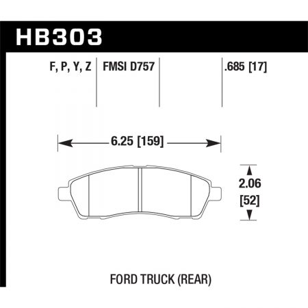 Hawk Performance Street Brake Pads