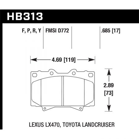 Hawk Performance Street Brake Pads