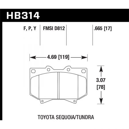 Hawk Performance Street Brake Pads