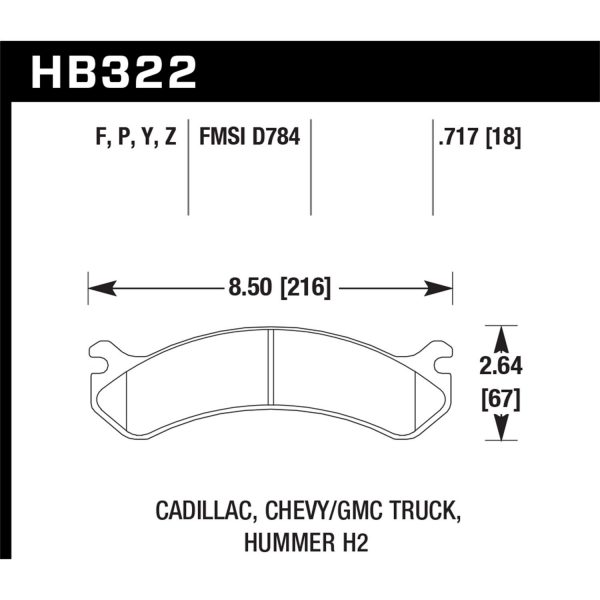 Hawk Performance Street Brake Pads