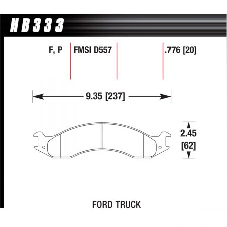 Hawk Performance Street Brake Pads