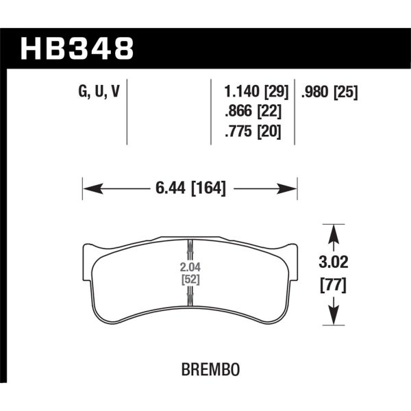 Hawk Performance Motorsports Brake Pads