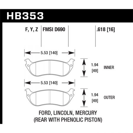 Hawk Performance Street Brake Pads