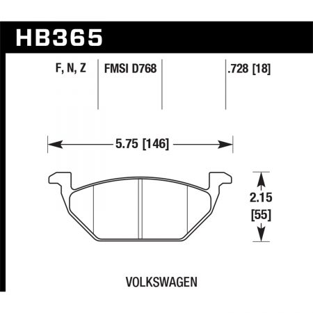 Hawk Performance Street Brake Pads