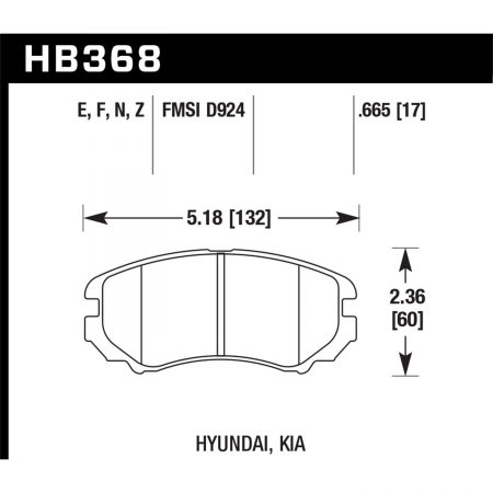 Hawk Performance Street Brake Pads