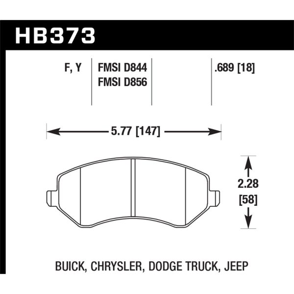 Hawk Performance Street Brake Pads