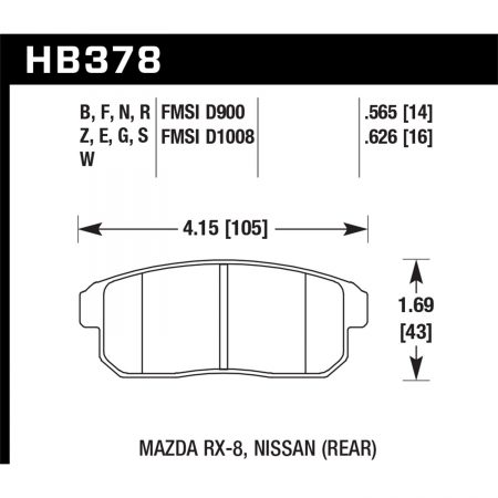 Hawk Performance Street Brake Pads