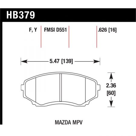 Hawk Performance Street Brake Pads