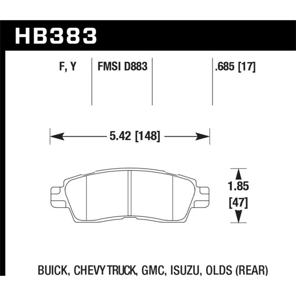 Hawk Performance Street Brake Pads