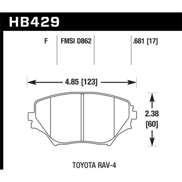 Hawk Performance Street Brake Pads