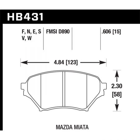 Hawk Performance Street Brake Pads