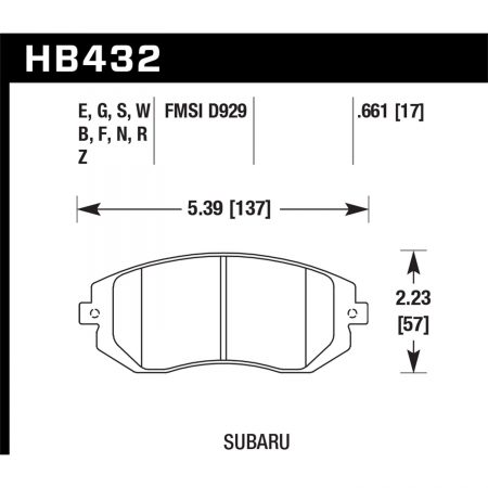 Hawk Performance Street Brake Pads