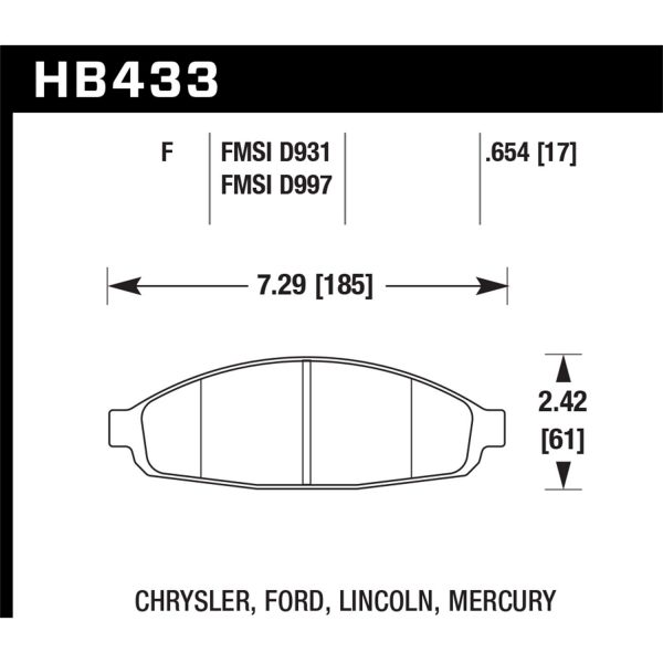 Hawk Performance Street Brake Pads