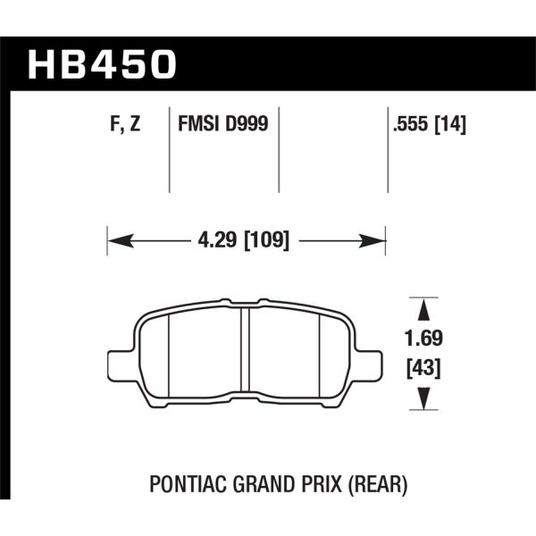 Hawk Performance Street Brake Pads