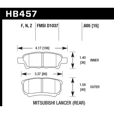 Hawk Performance Street Brake Pads