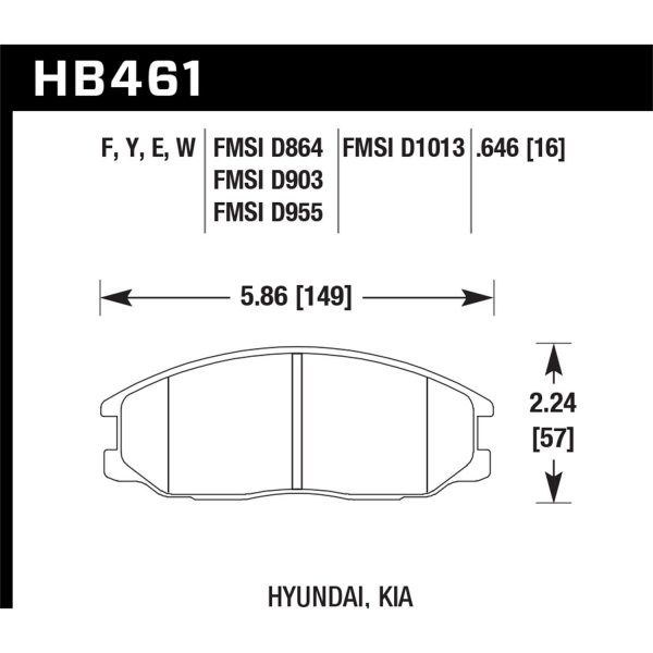 Hawk Performance Street Brake Pads