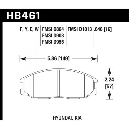 Hawk Performance Motorsports Brake Pads