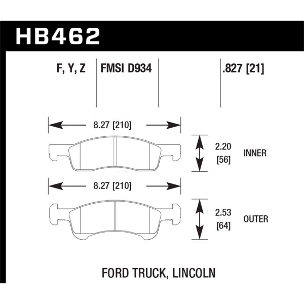 Hawk Performance Street Brake Pads