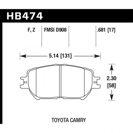 Hawk Performance Street Brake Pads