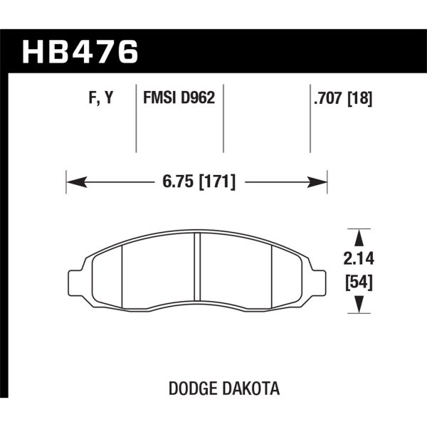 Hawk Performance Street Brake Pads