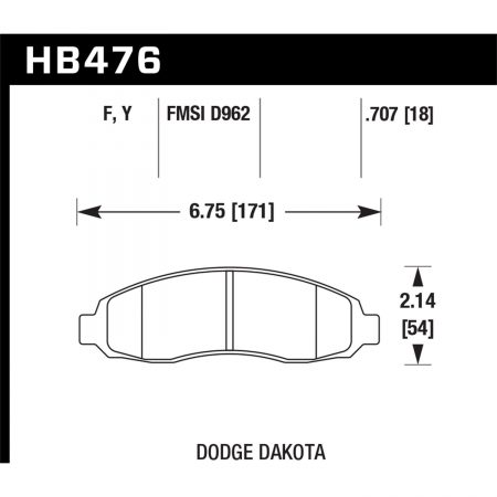 Hawk Performance Street Brake Pads