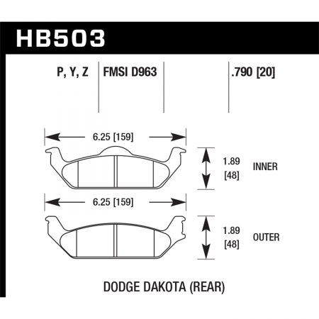 Hawk Performance Street Brake Pads