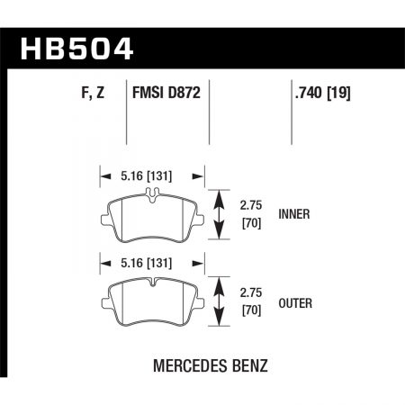 Hawk Performance Street Brake Pads