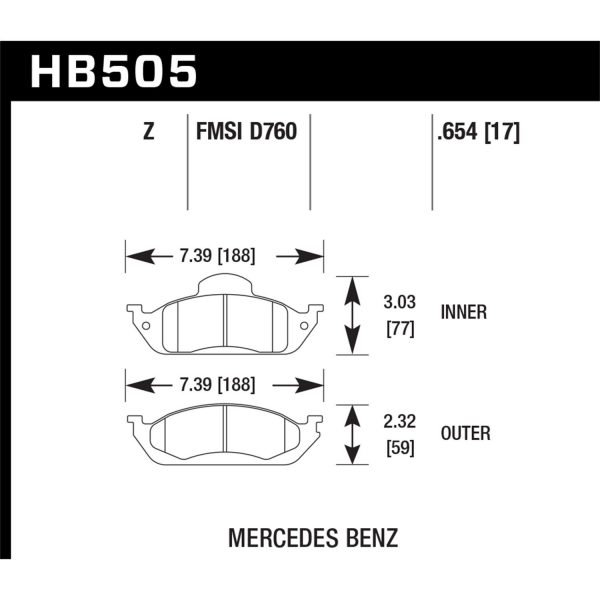 Hawk Performance Street Brake Pads