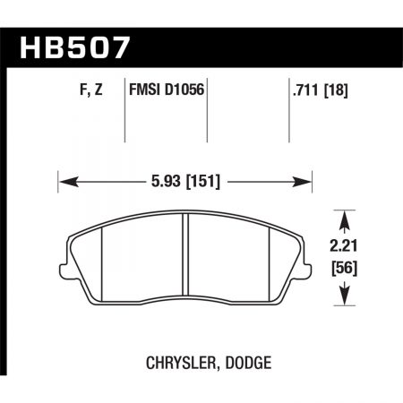 Hawk Performance Street Brake Pads