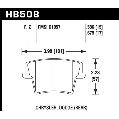 Hawk Performance Street Brake Pads