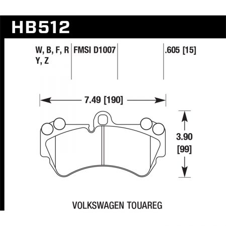 Hawk Performance Motorsports Brake Pads