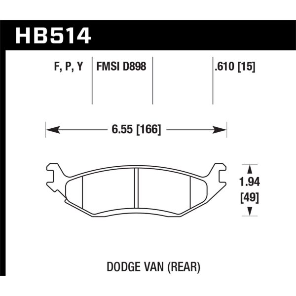 Hawk Performance Street Brake Pads