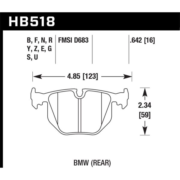 Hawk Performance Street Brake Pads