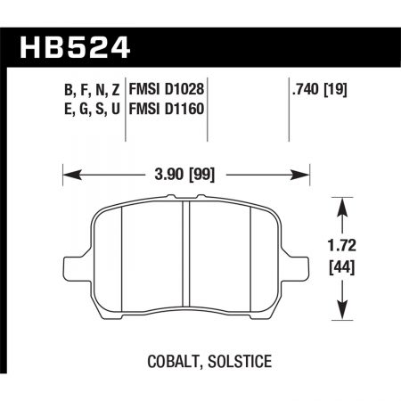 Hawk Performance Street Brake Pads