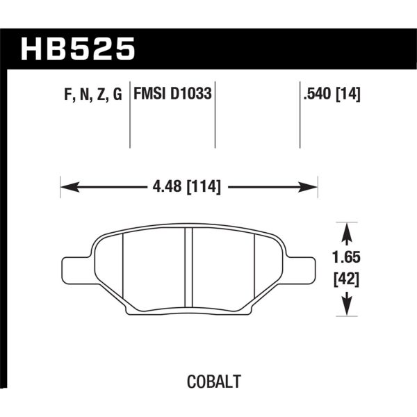 Hawk Performance Motorsports Brake Pads