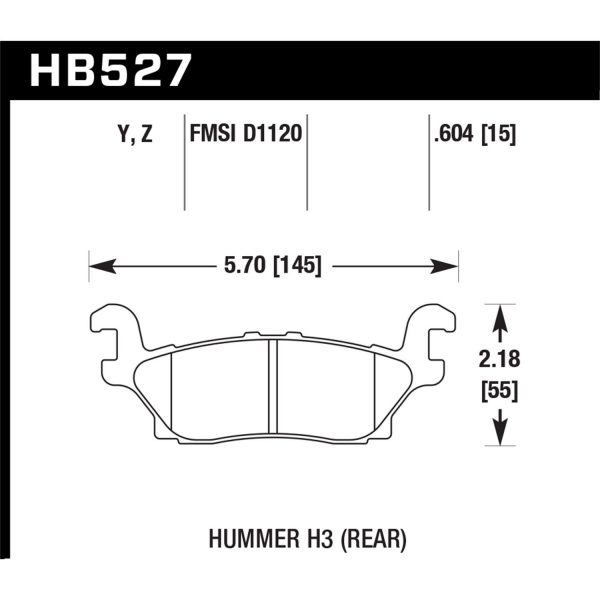 Hawk Performance Street Brake Pads