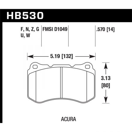 Hawk Performance Street Brake Pads