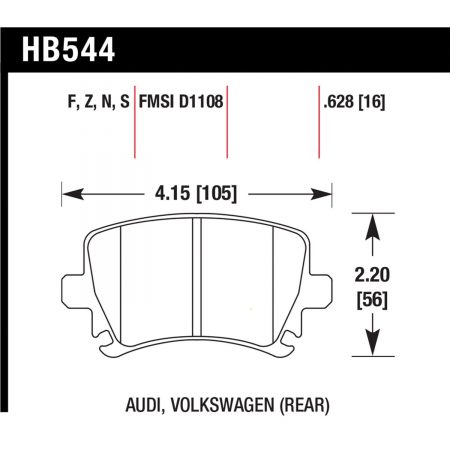 Hawk Performance Street Brake Pads