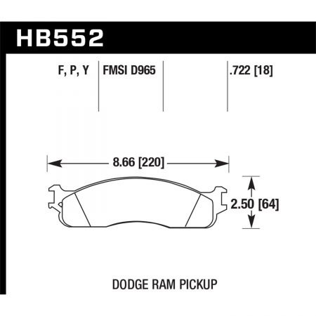 Hawk Performance Street Brake Pads