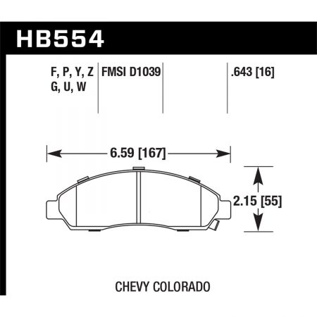 Hawk Performance Street Brake Pads