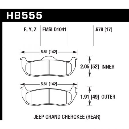 Hawk Performance Street Brake Pads