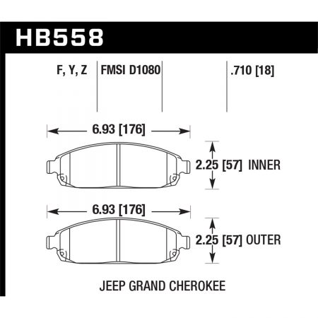 Hawk Performance Street Brake Pads