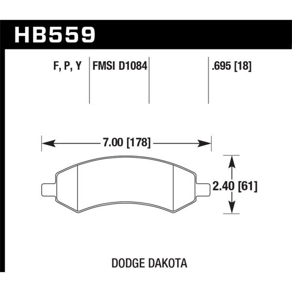 Hawk Performance Street Brake Pads