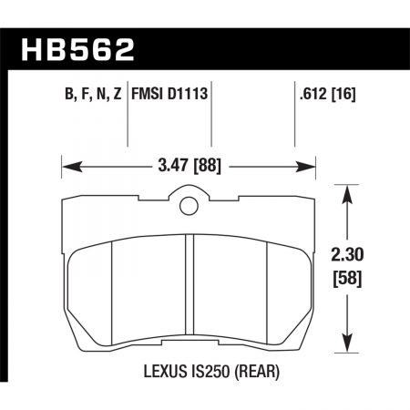 Hawk Performance Motorsports Brake Pads